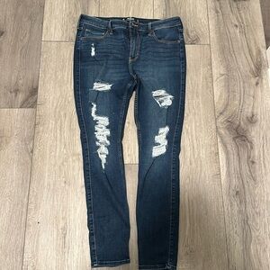 Hollister high rise super skinny 15R